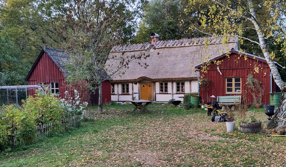 Huset i Lilla Rödde, oktober 2025